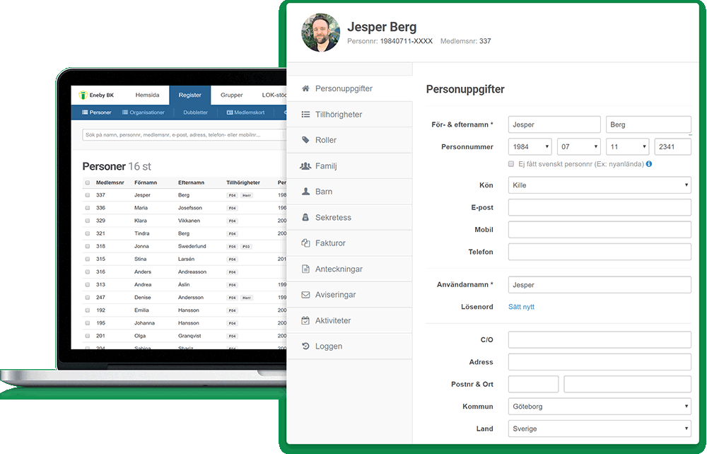 Medlemsregister